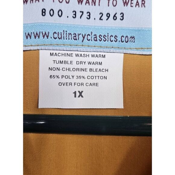 Culinary classics chef shirt Nwot - Picture 7 of 9
